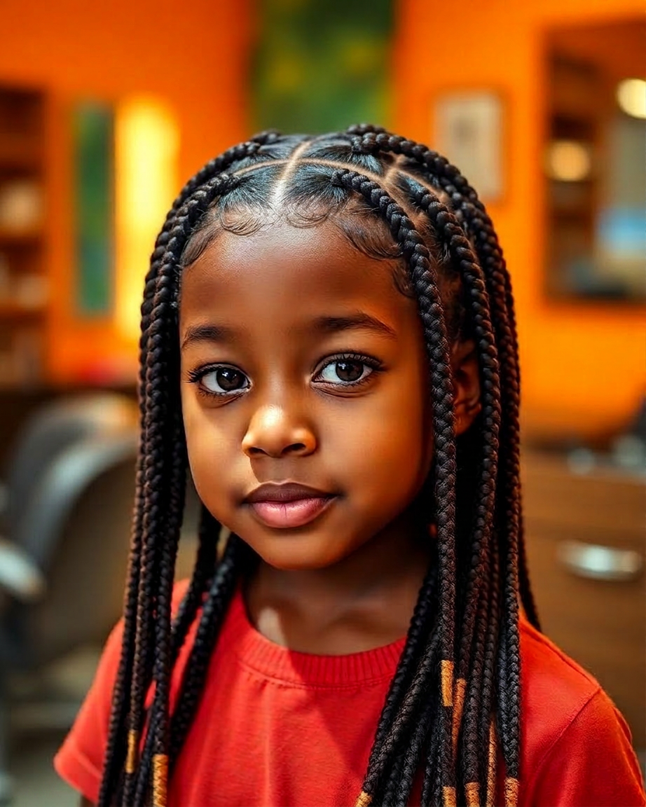 Kid's Braid — Extension hairstyle