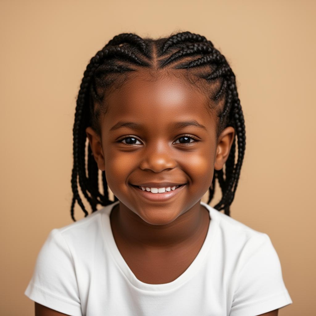 Kid's Braid — Natural hairstyle
